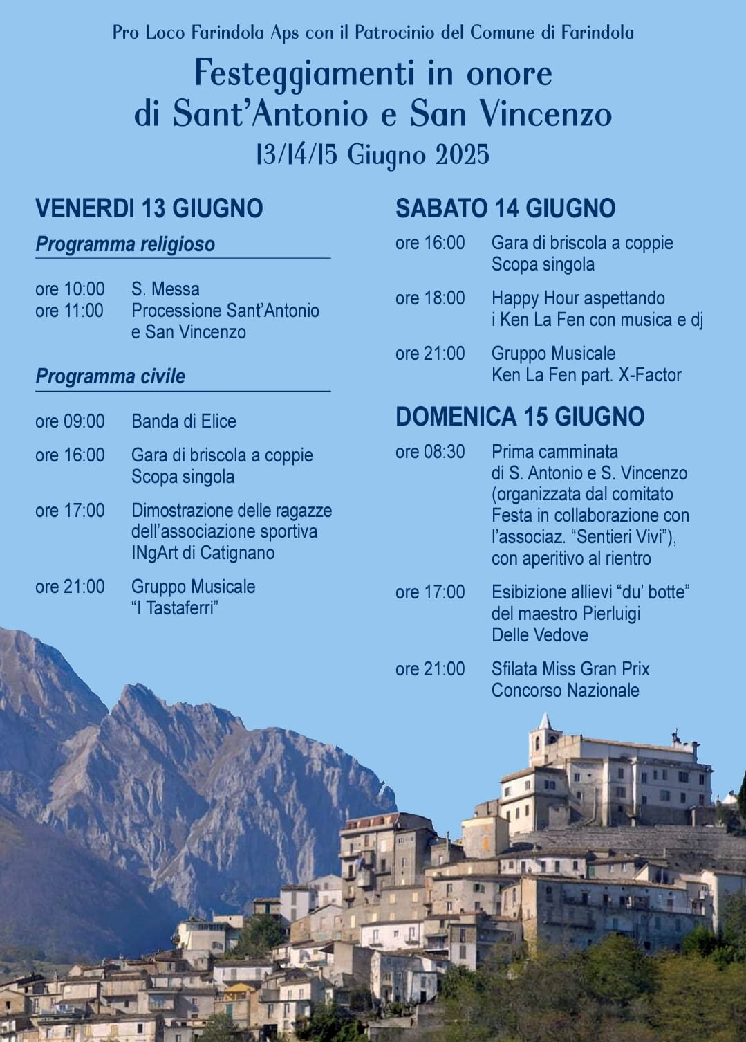 Festa di Sant'Antonio e San Vincenzo a Farindola