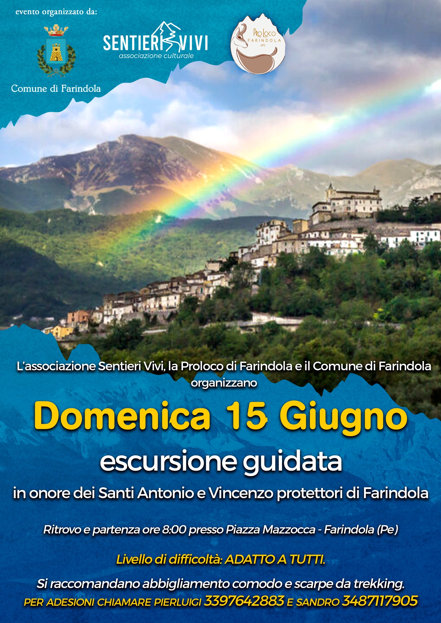 Passeggiata escursionistica festività Sant'Antonio e San Vincenzo