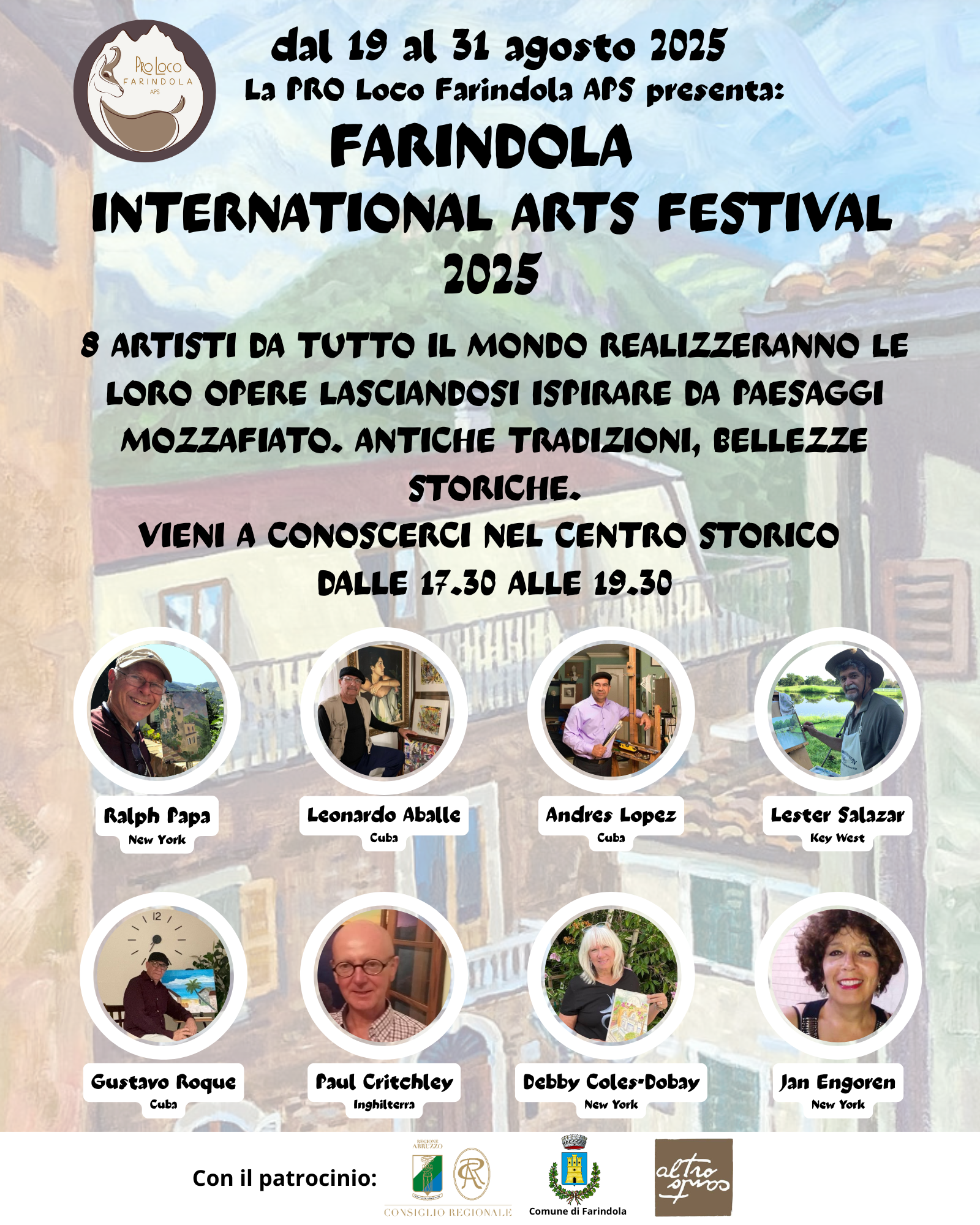 FIAF: FARINDOLA INTERNATIONAL ARTS FESTIVAL 2025